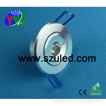 Practical Recessed 1*3W LED Downlight